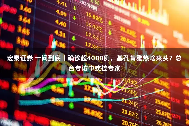 宏泰证券 一问到底丨确诊超4000例，基孔肯雅热啥来头？总台专访中疾控专家